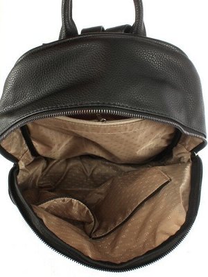 Рюкзак жен искусственная кожа ADEL-275  (формат А 4) . 1отдел. черный флотер 254172