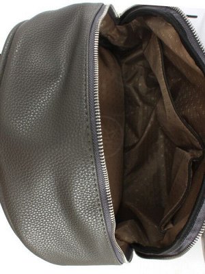 Рюкзак жен искусственная кожа ADEL-275/ММ  (формат А 4) . 1отдел. серый флотер 254280