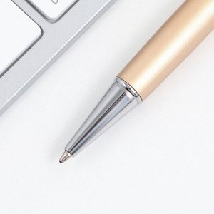 Ручка с шейкером «Лучший Учитель», синяя паста, металл, 1 мм