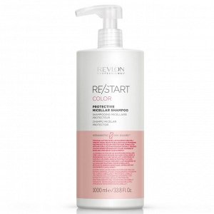 Ревлон Профессионал Мицеллярный шампунь для окрашенных волос Protective Micellar Shampoo, 1000 мл (Revlon Professional, Restart)
