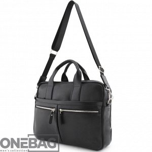 Сумка мужская ONEBAG большая на короткой ручке и регулируемом плечевом ремне(min:975, max:1575)
