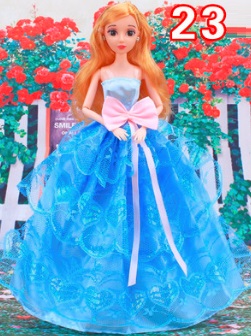 Бальное платье для куклы 30 см (БЕЗ куклы) Цвет: НА ФОТО