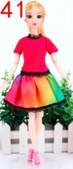 Платье для куклы 30 см (БЕЗ куклы и аксессуаров)