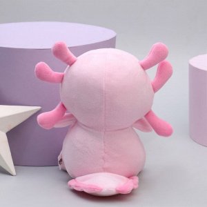 Мягкая игрушка «Аксолотль», цвет розовый, 19 см