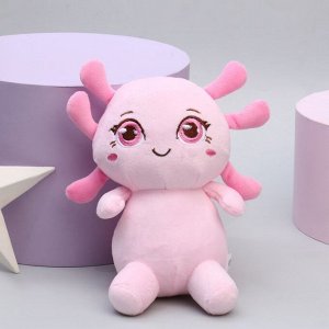 Мягкая игрушка «Аксолотль», цвет розовый