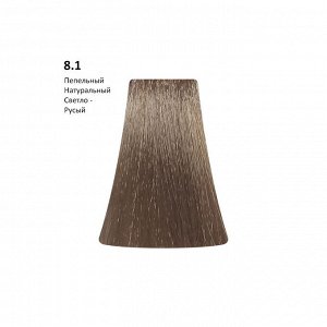 8.1 - ASH Naturals/Пепельный натуральный светлый блонд 100 мл Рermanent                            .
