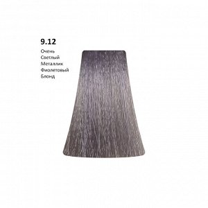 9.12 - Metallic Violet/Очень светлый блонд фиолетовый металик 100 мл Рermanent (NEW)