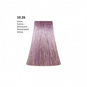 10.26 - Pearl Violet/Очень светло-жемчужно-фиолетовый блонд 100 мл Рermanent                       .