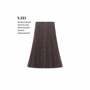 5.221 - Intense ASH Pearl/Интенсивный пепельно-жемчужный светло-коричневый 100 мл Рermanent