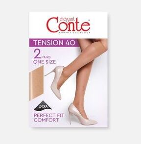 Conte Tension 40 Гольфы женские капроновые (2 пары)