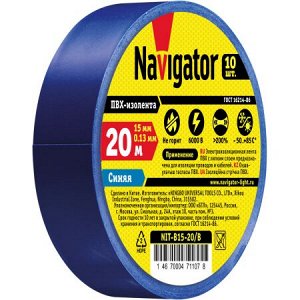 Navigator 71 107 NIT-B15-20/B изолента, шт