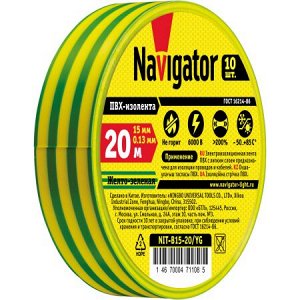 Navigator 71 108 NIT-B15-20/YG изолента, шт