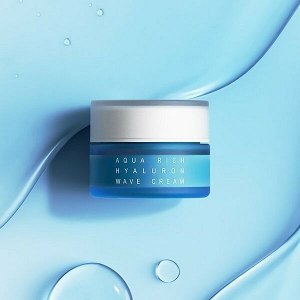 Крем увлажняющий гиалуроновый для лица  Aqua Rich Hyaluron Wave Cream