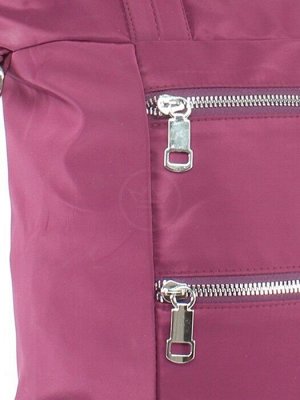 Сумка женская текстиль Guecca-RY 05,  1отдел+карм/перег,  плечевой ремень,  фиолетовый 255362