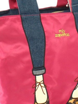Сумка женская текстиль ZPT-MC 9-5566,  1отд,  плечевой ремень,  розовый 255841
