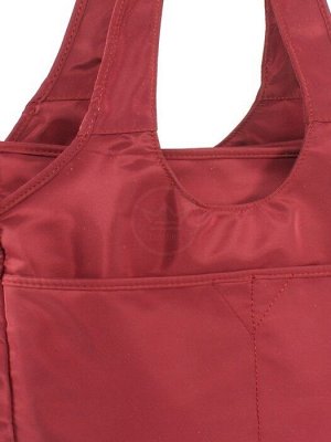 Сумка женская текстиль Guecca-RY 02,  3отдела,  бордо 255365