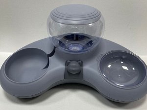 Миска с крышкой и  автопоилка для кошек и собак мелких пород