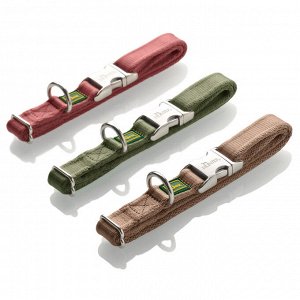 Hunter ошейник для собак ALU-Strong Inari M (40-55 см) нейлон с металлической застежкой пепельная роза