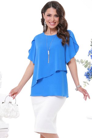 Блузка синего цвета