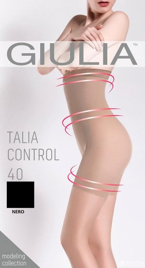 Talia Control  40 (Gulia) /25/ колготки с высокими моделирующими шортиками пояс-резинка на силиконе