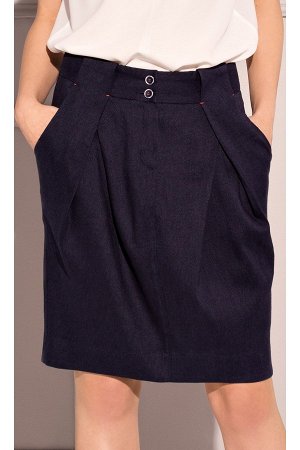 1кк Юбка ZAPS SELECT Sel115013 Цвет 028   Льняная интересная  юбка с карманами.
Модель на фото носит размер М (38), её рост 176 см.
Состав: 58% лён, 41% вискоза, 1% эластан.
Идеально сочетается с жаке