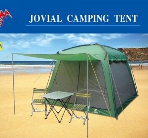 Палатка/кухня туристическая 300х300х240см (шатер)