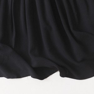 Черный женский топ с вышивкой