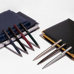 Ручка подарочная шариковая BRUNO VISCONTI "Firenze", корпус черный, 1 мм, футляр, синяя, 20-0298/01