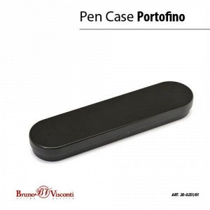 Ручка подарочная шариковая BRUNO VISCONTI "Portofino", корпус черный, 1 мм, футляр, синяя, 20-0251-01/01