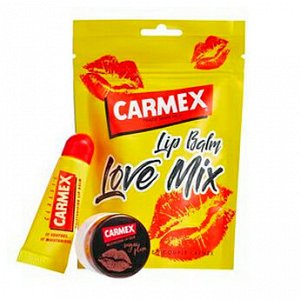 Кармекс, Набор бальзамов Слива + Классическая туба Carmex, 2 шт в упаковке