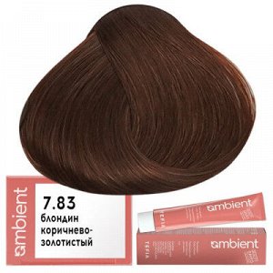Tefia Ambient Краска для волос 7.83 Блондин коричнево золотистый пермаментная Тефия 60 мл