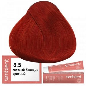 Tefia Ambient Краска для волос 8.5 Светлый блондин красный пермаментная Тефия 60 мл