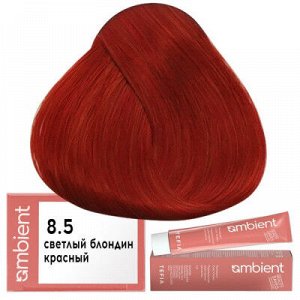Tefia Краска для волос 8.5 Светлый блондин красный перманентная Tefia Ambient 60 мл Тефия