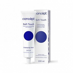 Concept Краска для волос без аммиака тон 3.0 Темный шатен Concept SOFT TOUCH 100 мл Коцнепт