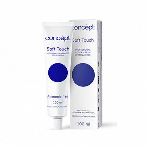 Concept Краска для волос без аммиака тон 4.71 Шатен коричнево пепельный Concept SOFT TOUCH 100 мл Коцнепт