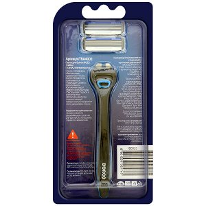 DORCO PACE 3 (станок + 2 сменные кассеты) 3 лезвия