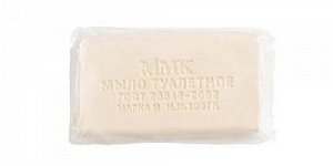 Мыло туалетное 100 гр. "Нейтральное" в прозрачной обертке флоупак марки Нейтральное