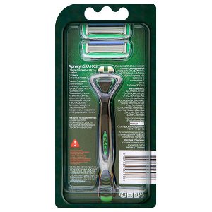 Dorco PACE6 бритвенная система 6 лезвий (1станок + 2 кассеты)