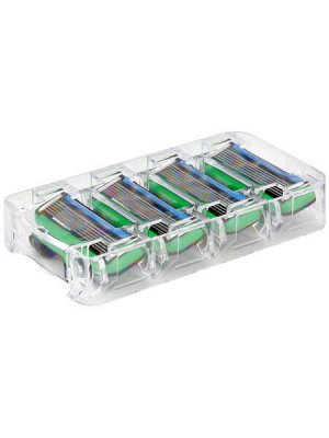 Dorco PACE6 сменные кассеты 6 лезвий, в наборе 4 кассеты