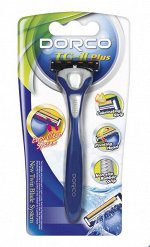 Dorco TG-II PLUS бритвенная система 2 лезвия, 1станок + 1кассета