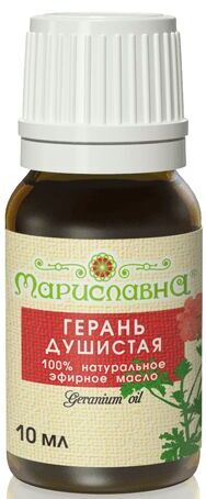 Эфирное масло Герань душистая