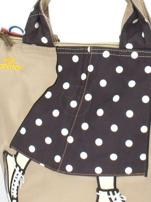 Рюкзак жен текстиль ZPT-MCS 8-3307  (сумка-change),  1отд. 1внеш,  1внут/карм,  бежевый 252217