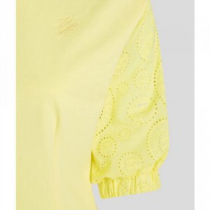 Футболка IRIS YELLOW. KARL LAGERFELD ДЕШЕВЛЕ СП