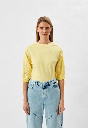 Футболка IRIS YELLOW. KARL LAGERFELD ДЕШЕВЛЕ СП