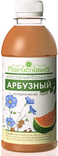Масляный бальзам «Арбузный» (оздоравливающий почки)