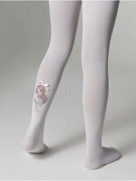 Колготки из микрофибры с рисунком и декором LOVELY