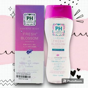 Нежный гель для интим гигиены "pH Care" с пантенолом и растит экстр (с экстр и аром цветов) 150 мл