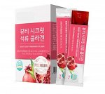 BOTO Коллагеновое желе с гранатом Beauty Secret Pomegranate Collagen Jelly Stick, 20гр*15шт