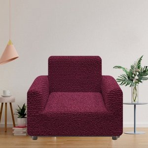 Чехол для кресла Eleanor цвет: темно-розовый (80 см)