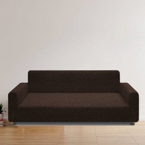 Чехол для дивана Nadine цвет: темно-коричневый (250 см)